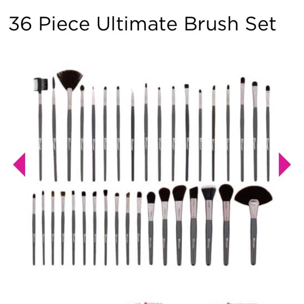 BH cosmetics brush set